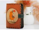 Kuş Figürlü Küçük Cüzdan Etnik Bohem Retro Style - TABA