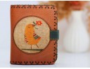 Kuş Figürlü Küçük Cüzdan Etnik Bohem Retro Style - TABA