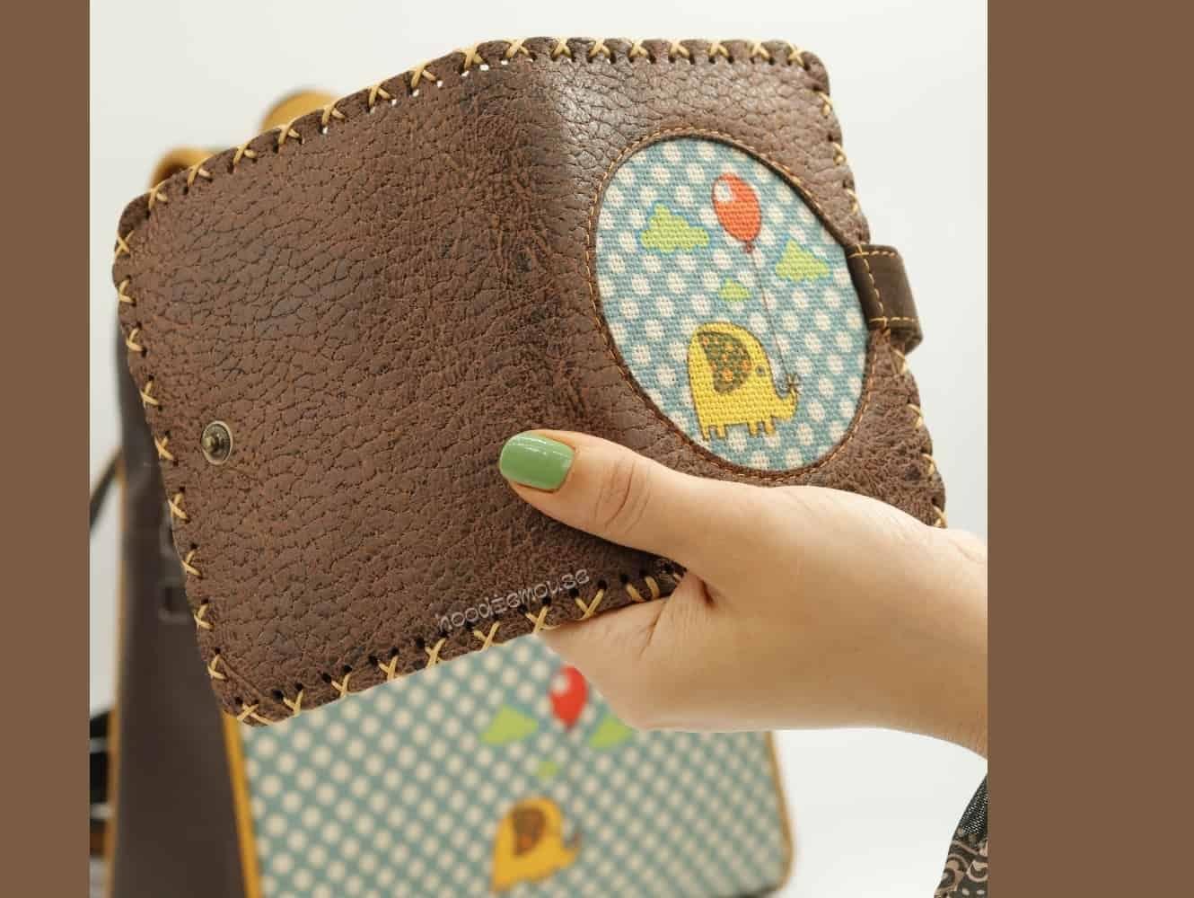 Fil Figürlü Kapaklı Sırt Çantası Kahverengi, Cüzdan Kahverengi Cüzdan Kahverengi Etnik Bohem Style Kombin