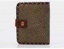 Karga Kız Figürlü Küçük Cüzdan Etnik Bohem Retro Style - Yesil