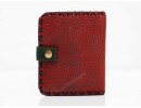 Cadı Figürlü Küçük Cüzdan Etnik Bohem Retro Style - Bordo