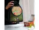 Dans Eden Fare Figürlü Küçük Postacı Omuz Çantası Etnik Bohem Style - Yesil