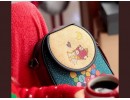 Baykuş Figürlü Küçük Postacı Omuz Çantası Etnik Bohem Style - Bordo