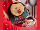 Baykuş Figürlü Küçük Postacı Omuz Çantası Etnik Bohem Style - Bordo