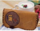 Rakun Figürlü Büyük Cüzdan Etnik Bohem Retro Vintage Style - HARDAL