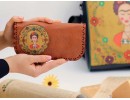 Frida Figürlü Büyük Postacı Kol Çantası Etnik Bohem Style Çanta Siyah Cüzdan Taba Kombin