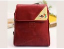 Karabalık Figürlü Business Sırt Çantası Etnik Bohem Style - BORDO
