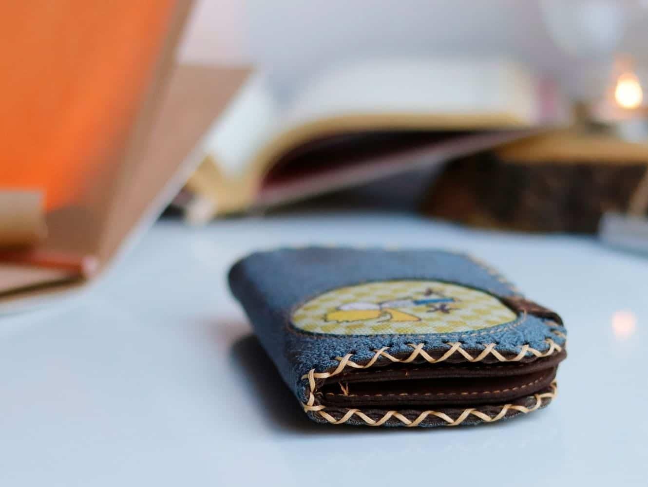 Y.Küçük Prens Figürlü Büyük Cüzdan Etnik Bohem Retro Vintage Style - PETROL
