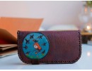 Karga Figürlü Büyük Cüzdan Etnik Bohem Retro Vintage Style - BORDO