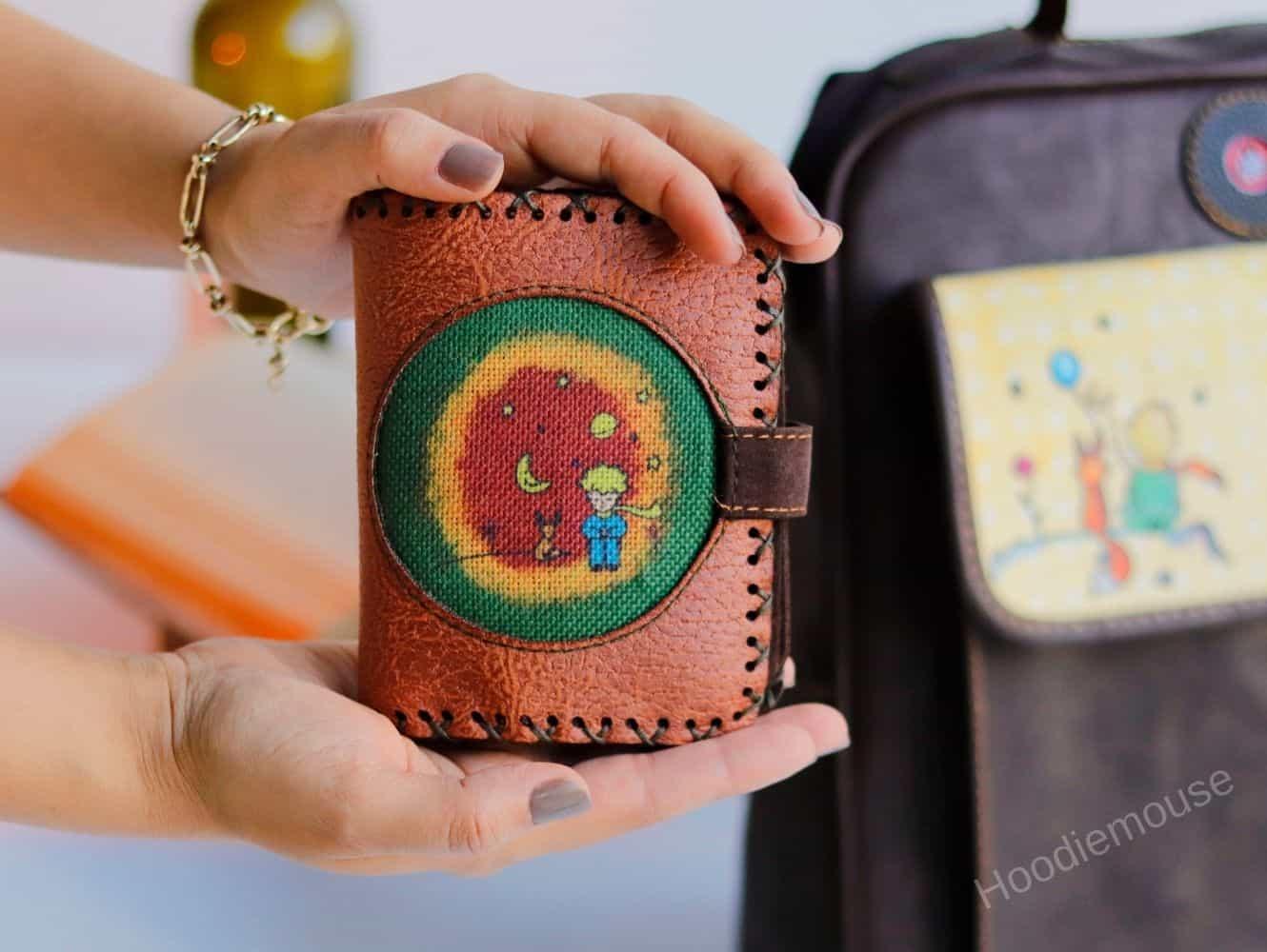 Küçük Prens Figürlü Küçük Cüzdan Etnik Bohem Retro Style - TABA