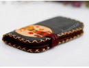 Mexsican Frida Figürlü Büyük Cüzdan Etnik Bohem Retro Vintage Style - ANTRASİT
