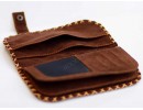 Rakun Figürlü Büyük Cüzdan Etnik Bohem Retro Vintage Style - BORDO