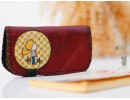 Y.Küçük Prens Figürlü Büyük Cüzdan Etnik Bohem Retro Vintage Style - BORDO