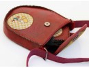 Küçük Prens Figürlü Çapraz Örgülü Kol Çantası Etnik and Bohem Style - Bordo