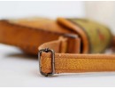 Küçük Prens Figürlü Çapraz Örgülü Kol Çantası Etnik Bohem Style - Hardal