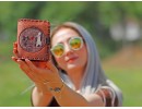 Tilki Figürlü Küçük Cüzdan Etnik Bohem Retro Style - Taba