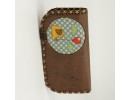 Fil Figürlü Büyük Cüzdan Etnik Bohem Retro Vintage Style  - KAHVERENGİ