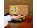 Kedi Fare Figürlü Büyük Cüzdan Etnik Bohem Retro Vintage Style - HARDAL